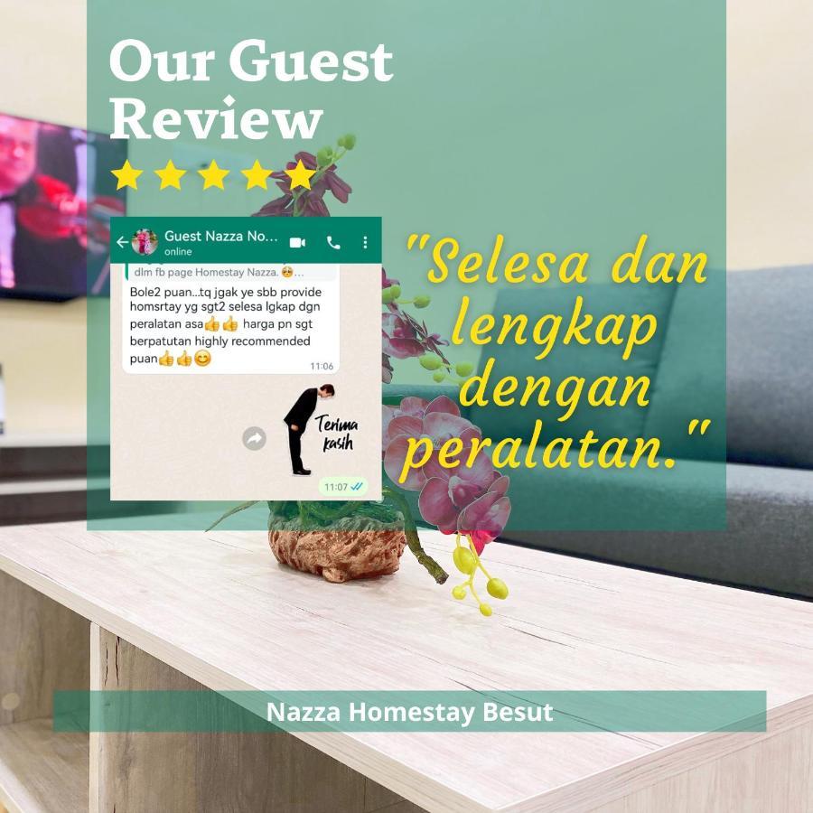 Nazza Homestay Besut With Swimming Pool Kampung Raja Zewnętrze zdjęcie